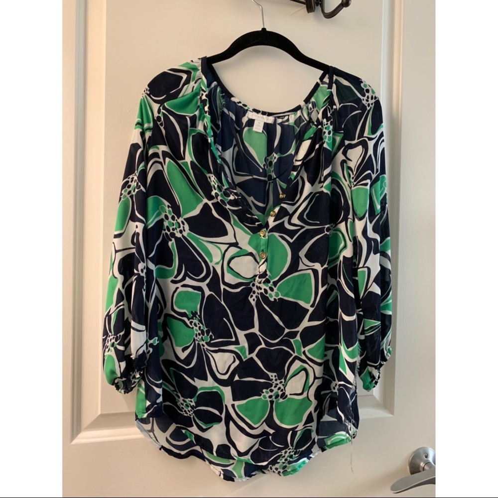 Charter Club Patterned Top